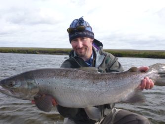 Sea-Run Brown Trout | Rio Grande Fly fishing in Argentina | Kau Tapen Lodge